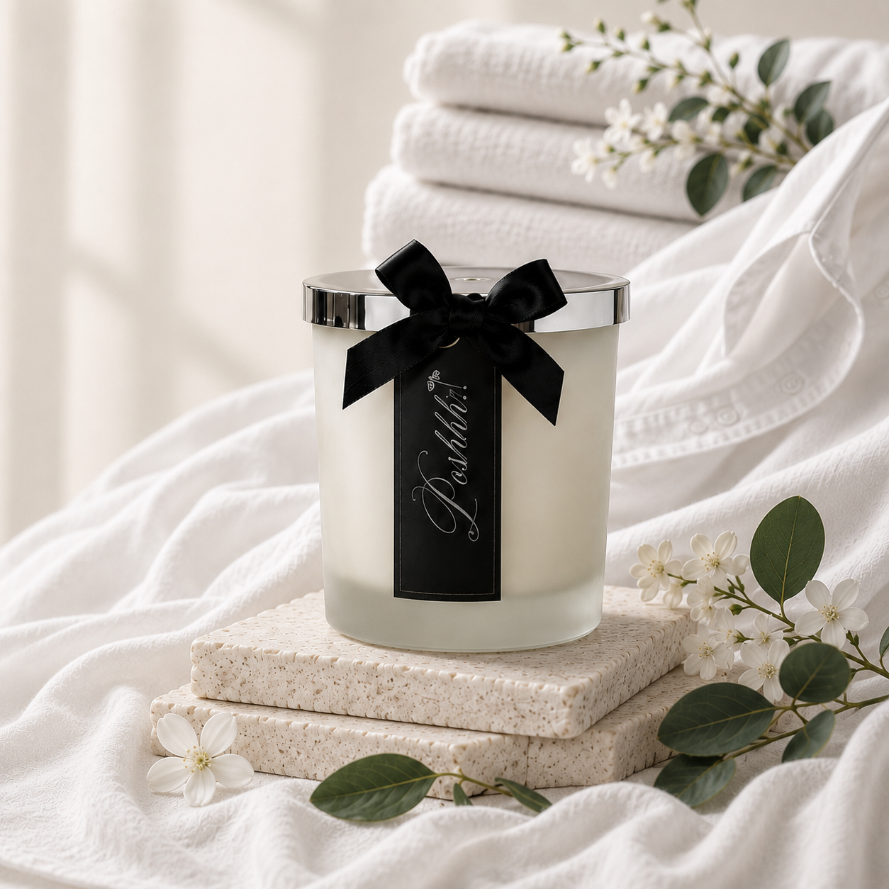White Shirt Candles